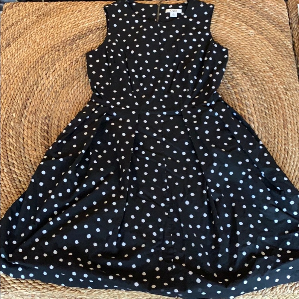 Beautiful Polka Dot Print Dress